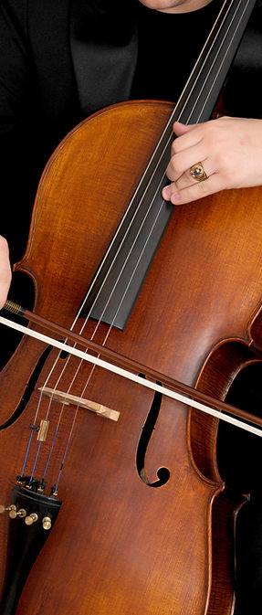Person playing Cello