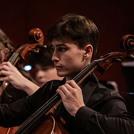 PROGRAMME
Accomponist - Ieva Sarja.

ROUND I
L. Boccherini Cello Sonata in A major, G. 13
K. Davidov “At the Fountain” op 20 No. 2

ROUND II
Johann Sebastian Bach: Suite No. 3 in C Major BWV 1009 Bourrées I&II, Gigue
K. Davidov Concerto Nr.1 h-moll op. 5 movement I

ROUND III
J. Haydn Concerto C- major Hob VII b:1